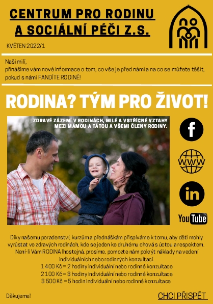 Newsletter květen 2022