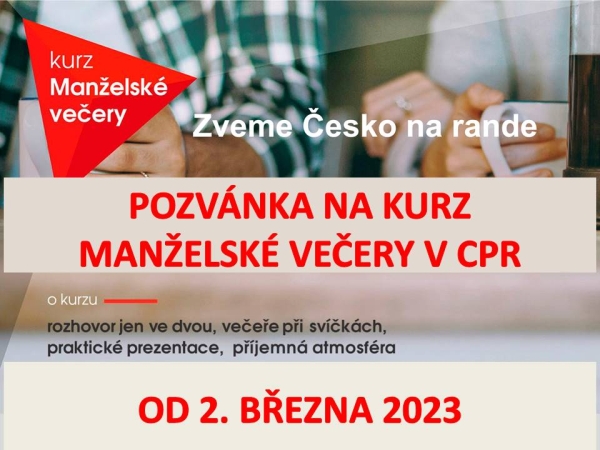 Kurz Manželské večery