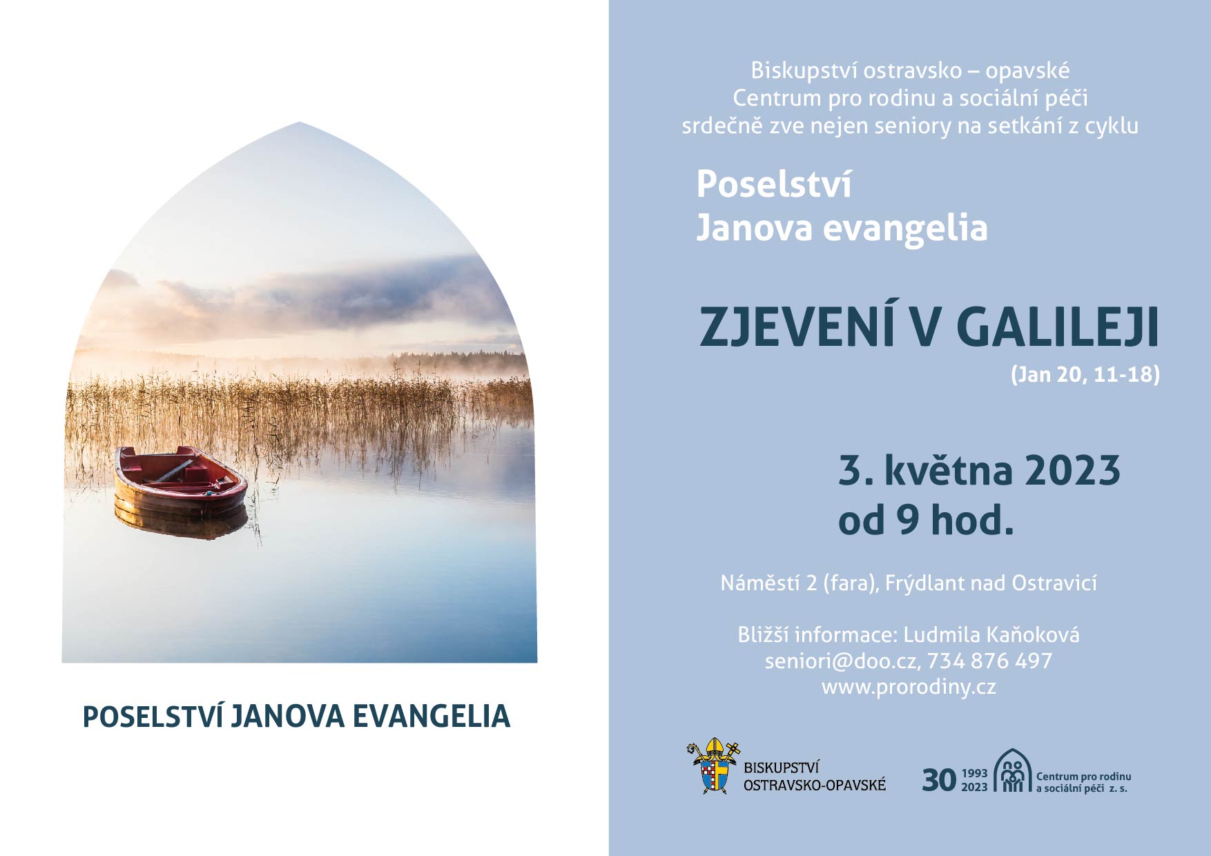 Poselství Janova evangelia – Zjevení v Galilei