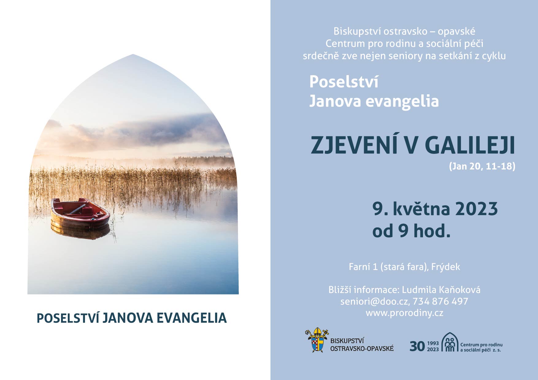 Poselství Janova evangelia – Zjevení v Galilei