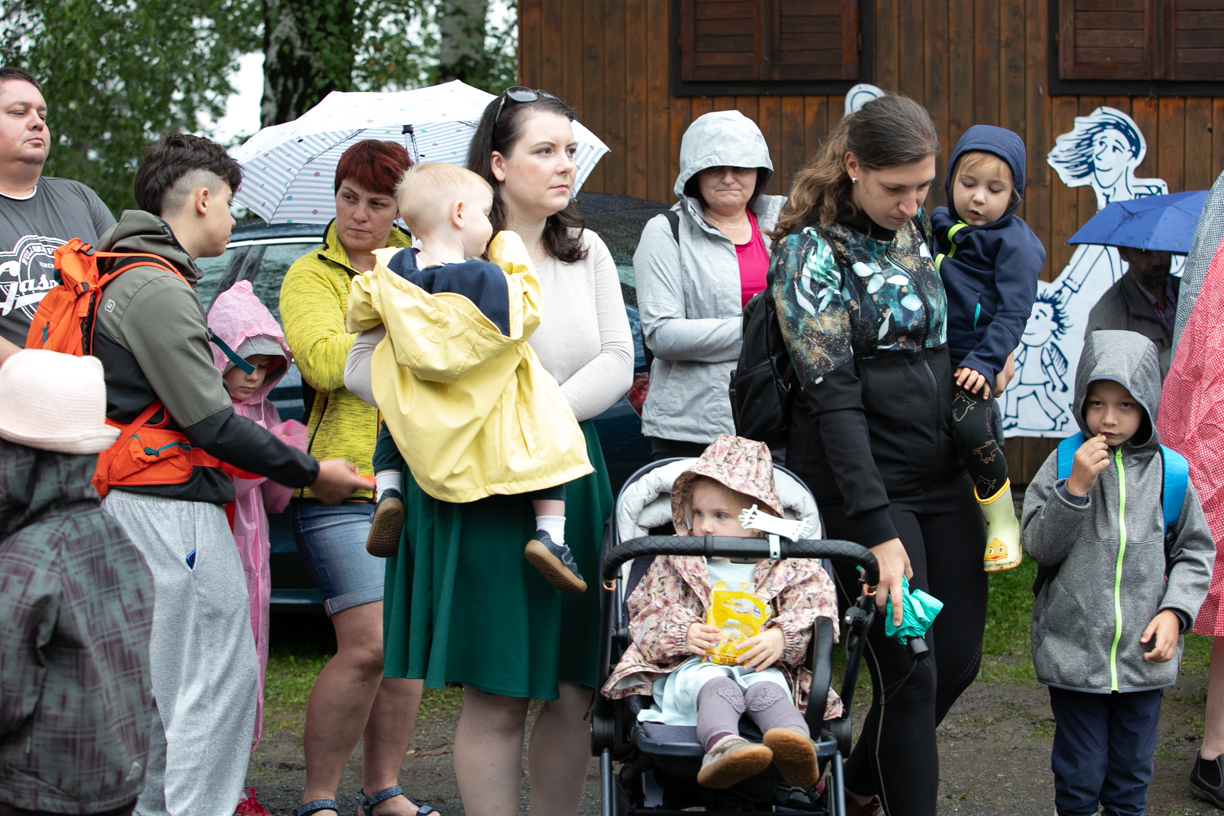 Ačkoliv byla Prašivá deštivá, přesto byla plná pokoje