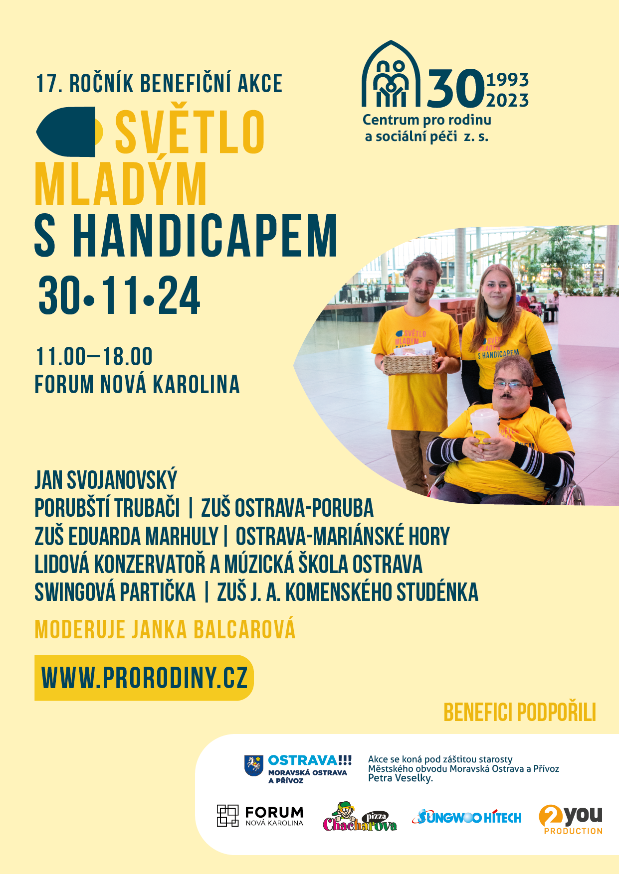 obrázek Světlo mladým s handicapem